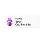 Baker girl 2 return address labels