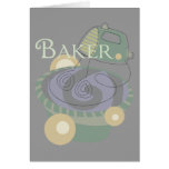 Baker Greeting Card