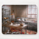 Baker - Kitchen - The commercial bakery Mouse Pads