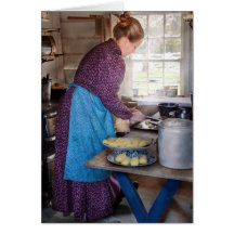 Baker - Preparing Dinner Greeting Cards