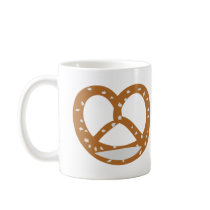 baker pretzel bakery logo symbol mugs