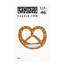 baker pretzel bakery logo symbol postage stamps