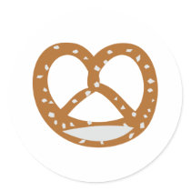 baker pretzel bakery logo symbol stickers by Tomaniac baker pretzel bakery logo symbol stickers