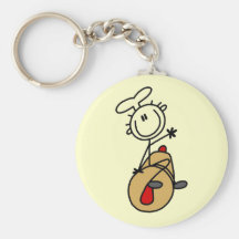 Baker with Rolling Pin Tshirts and Gifts Key Chains