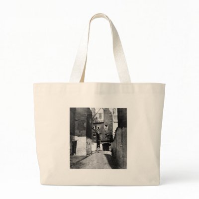 Bakerhouse Close Canongate Edinburgh ~ 1854 Tote Bags by fotoshoppe