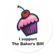 Baker's Bill Sticker