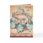 Bakers Cake Birthday Card