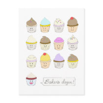 Baker's Dozen Postcard