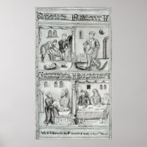 Bakers of York, A.D, 1595-96 Poster