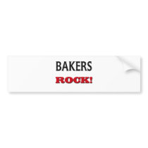 Bakers Rock Bumper Sticker