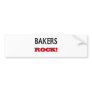 Bakers Rock Bumper Sticker