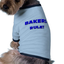 Bakers Rule! pet clothing by professions Bakers Rule! pet clothing
