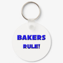 Bakers Rule! keychains by professions Bakers Rule! keychains