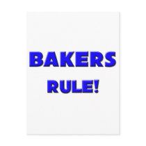 Bakers Rule! postcards