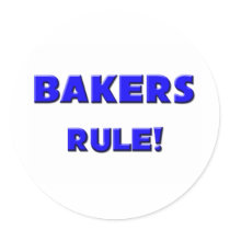 Bakers Rule! Stickers