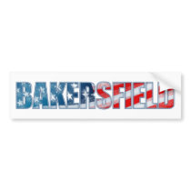 Bakersfield bumper stickers by tshirtsandetc Bakersfield bumper stickers