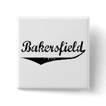 Bakersfield Pinback Button