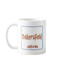 Bakersfield California BlueBox Mug