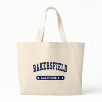 Bakersfield California College Style t shirts Canvas Bags