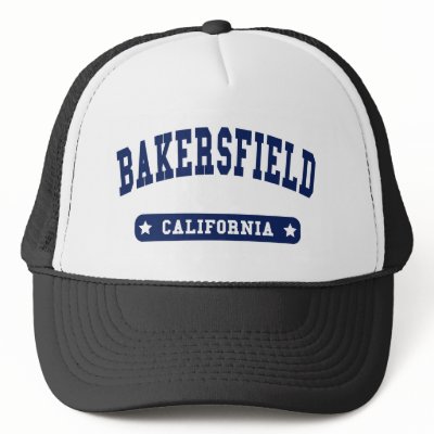 Bakersfield California College Style t shirts Hat by republicofcities