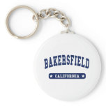 Bakersfield California College Style t shirts Key Chains