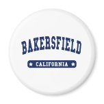 Bakersfield California College Style t shirts Magnet