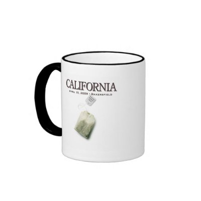 Bakersfield California Tea Party Mugs by MisterRight