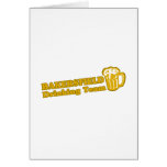 Bakersfield Drinking Team tee shirts Card