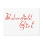 Bakersfield Girl tee shirts Post Card