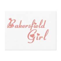 Bakersfield Girl tee shirts Post Card