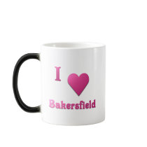 Bakersfield -- Hot Pink Mugs