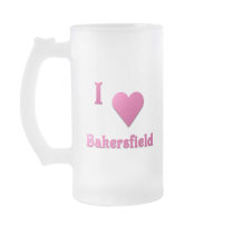 Bakersfield -- Hot Pink Coffee Mug