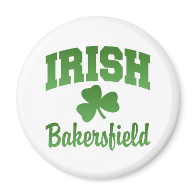 Bakersfield Irish Magnet by irish_shirts