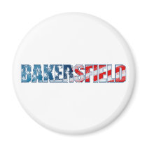 Bakersfield Fridge Magnet