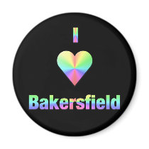 Bakersfield -- Pastels Magnets