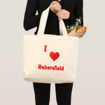 Bakersfield -- Red Tote Bag