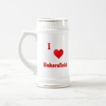 Bakersfield -- Red Coffee Mugs