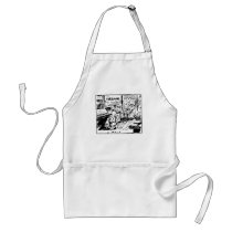 Bakery 1929 comic strip Apron by Jakestuff Bakery 1929 comic strip Apron