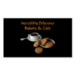 Bakery and Cafe Business Cards