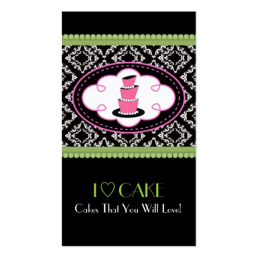 Bakery Boutique Business Cards (front side)