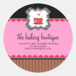 Bakery Boutique Business Stickers