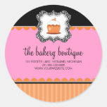 Bakery Boutique Business Stickers