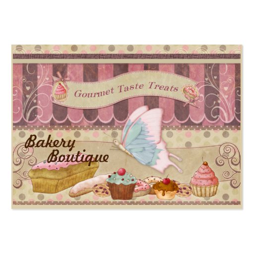 Bakery Boutique Patisserie Business Card 2 (front side)