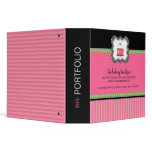 Bakery Boutique Portfolio Binder