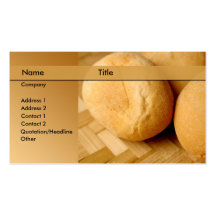 bakery / brewery business card