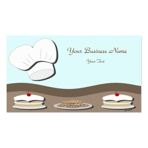 Bakery Business Card (back side)