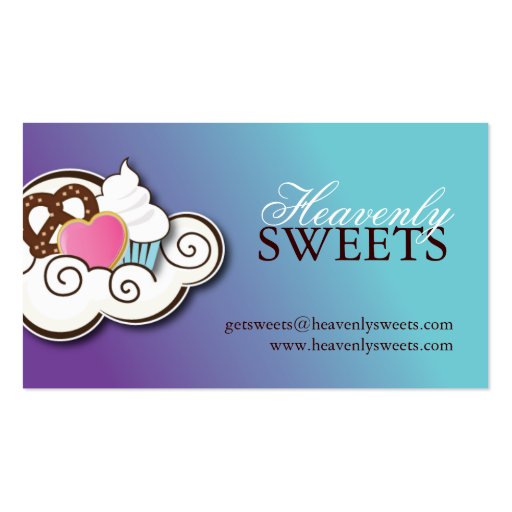 Bakery Business Cards (front side)