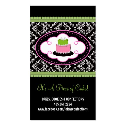Bakery Business Cards (for Leisa) (front side)
