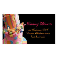 bakery,cake,business card,fun,yummy,colorful,cute