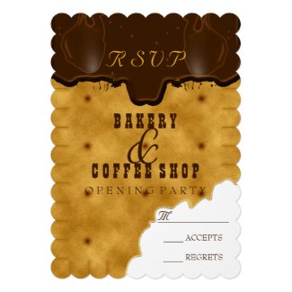 Bakery & Coffee Shop - Reply Card